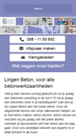 Mobile Screenshot of lingen-beton.nl